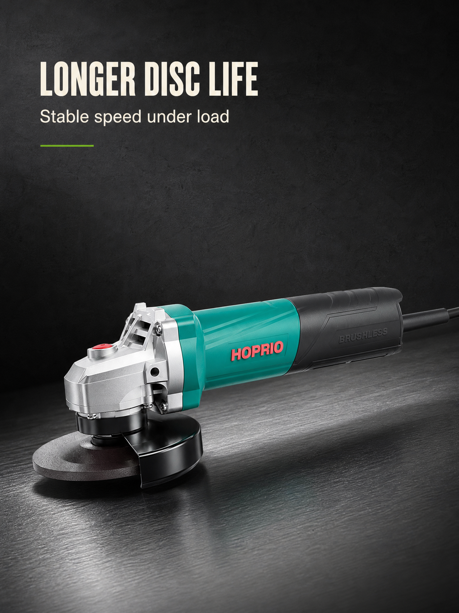 HOPRIO LONGER DISC LIFE HOPRIO LONGER DISC LIFE