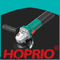 Hoprio manufacturing battery powered angle grinder easy-opration factory direct