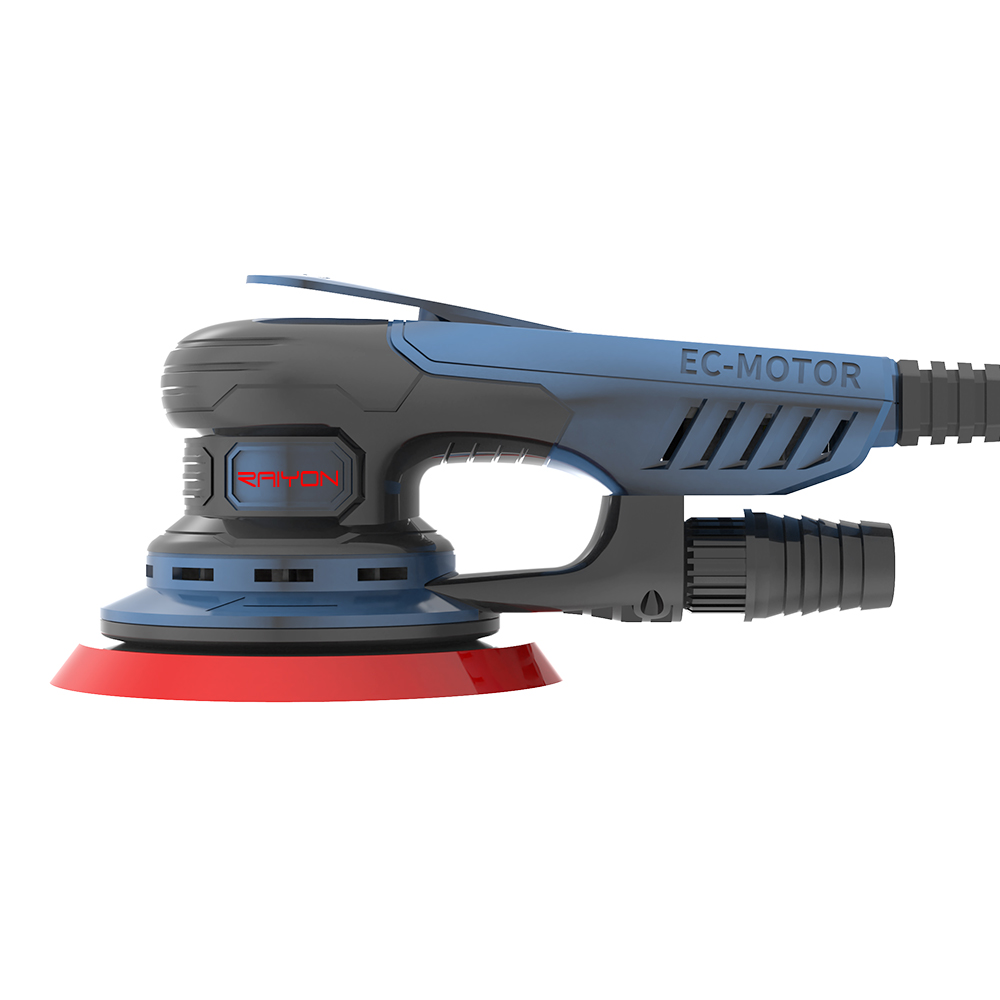 Raiyon Brushless Random Orbital Sander/Polisher – Smart Control, Dust-Free Sanding
