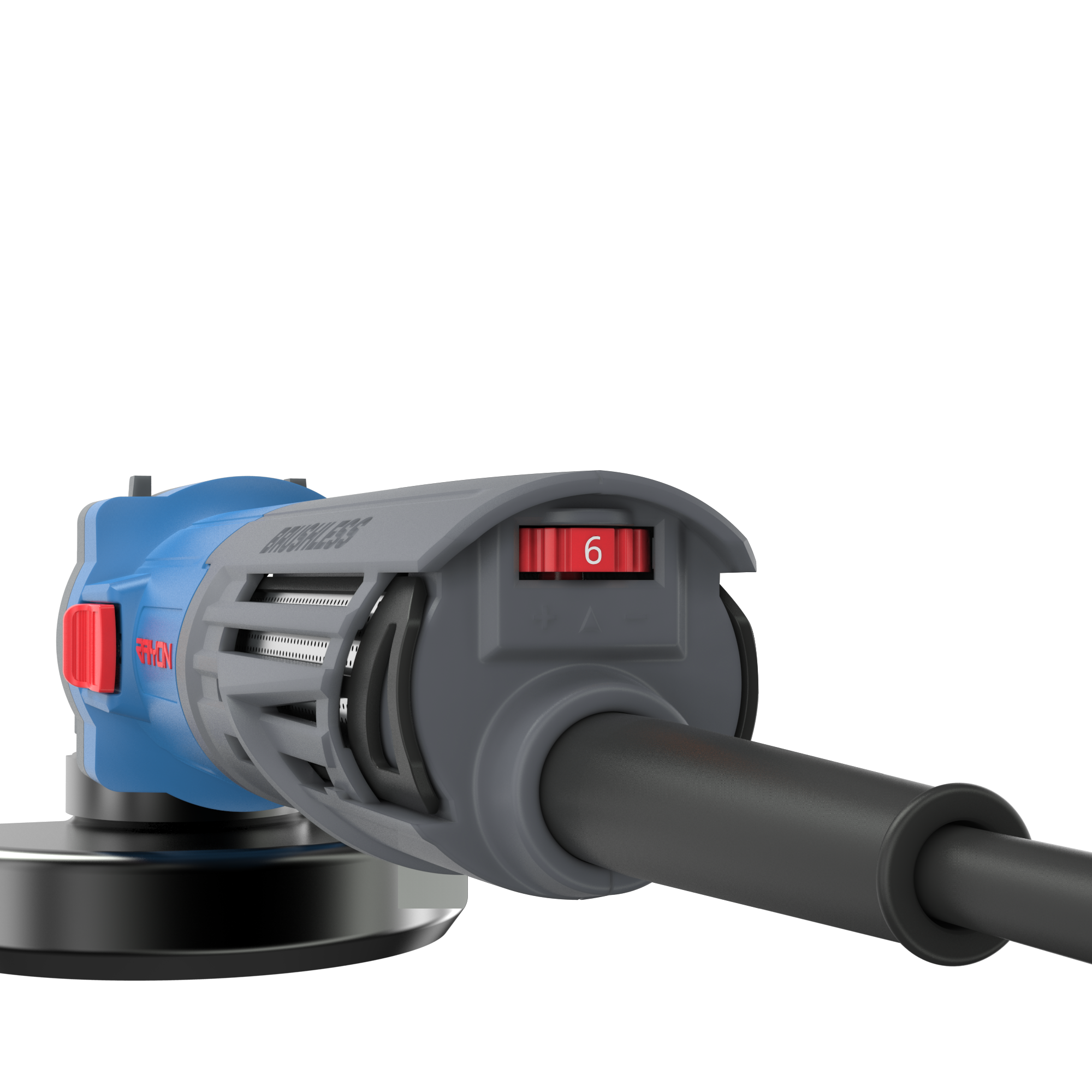 RAIYON PAG125-06316 AC Brushless Angle Grinder – Smart Upgrade for Professional Grinding