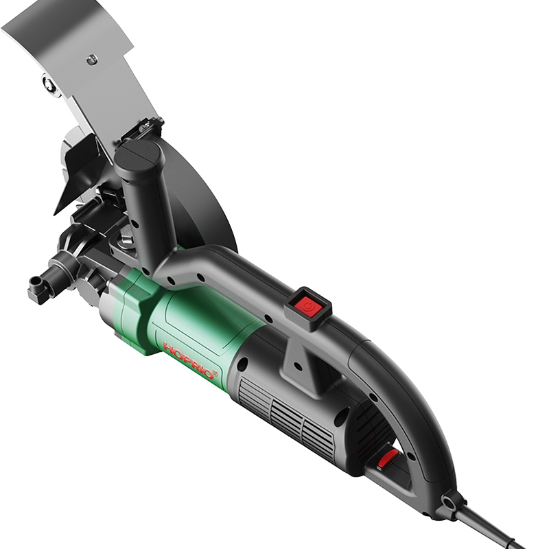 4000W AC Brushless Wall Slotting Machine Concrete Wall Cutter High Power Dust Free Wet Cutting Tool