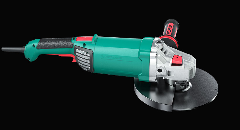 230 Type Brushless Angle Grinder Industrial Application and Ergonomic Design