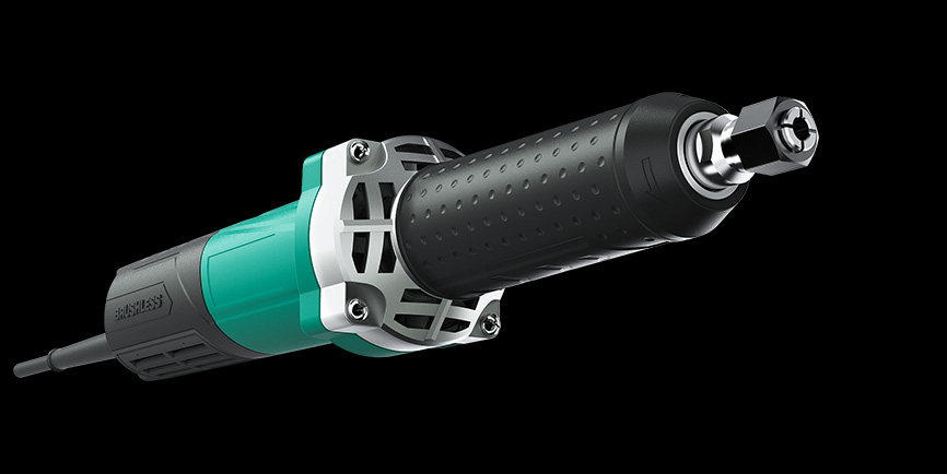 S1J-50YE1 Soft Start Brushless Die Grinder for industrial metalworking and surface preparation